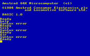Do you remember learning to work from the command line? Image courtesy CPC-Emu
